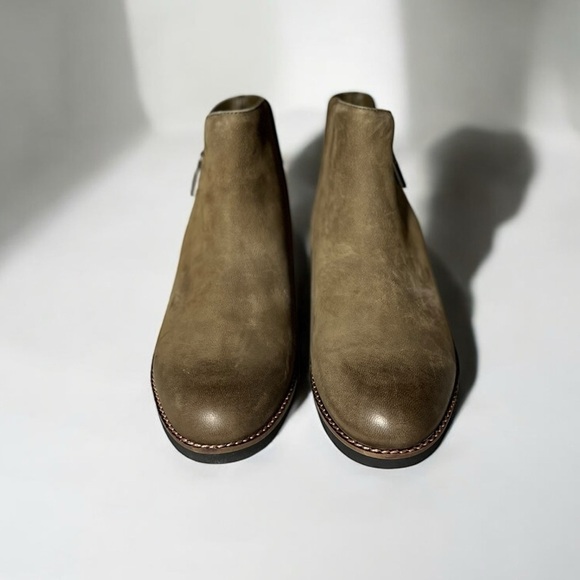 🌻NEW SoftWalk Wesley Utilitarian Leather Ankle Boot Bootie Women's Size 10 - Picture 5 of 11